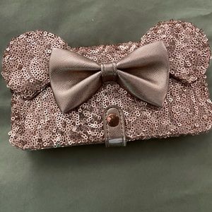Disney Parks Rose Gold I-Phone Wallet Case